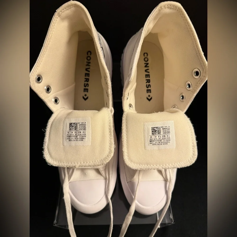 Converse Chuck Taylor Women's White High-Top Sneakers NWOT